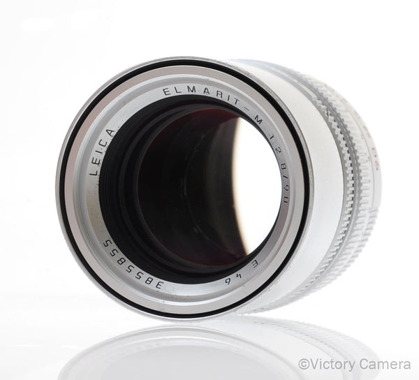 Leica Elmarit-M 90mm f2.8 11808 Chrome Telephoto Prime Lens for M Moun