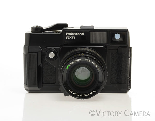 Fuji GW690 6x9 Medium Format Rangefinder Camera w/ 90mm f3.5 Lens [EXC