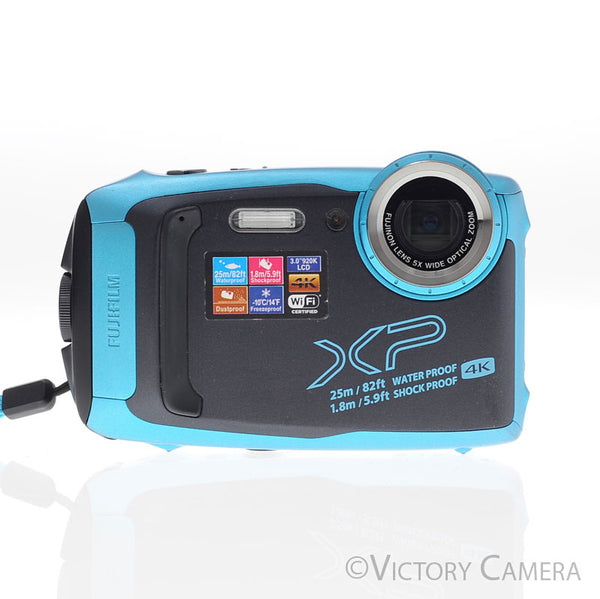 Fujifilm Finepix XP140 16.4MP Blue Digital Point & Shoot Camera [EXC]