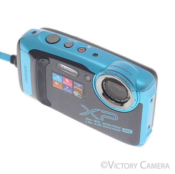 Fujifilm Finepix XP140 16.4MP Blue Digital Point & Shoot Camera [EXC]