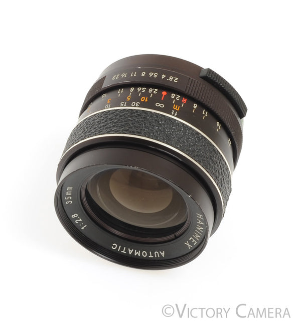 Hanimex 35mm f2.8 Wide Angle Lens for Pentax M42 Screw Mount [EXC]