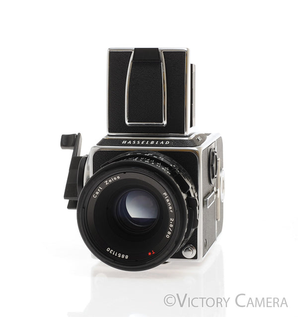 Hasselblad 503CX Chrome Camera w/ 80mm f2.8 CB T* Lens A12 Back [EXC+]