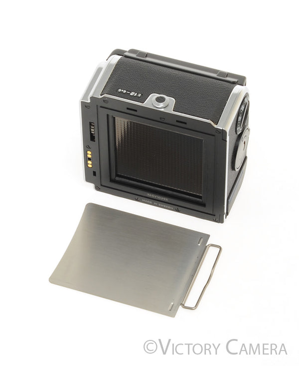 Hasselblad E12 (A12 Elec.) Chrome 6x6 Film Back [EXC+]