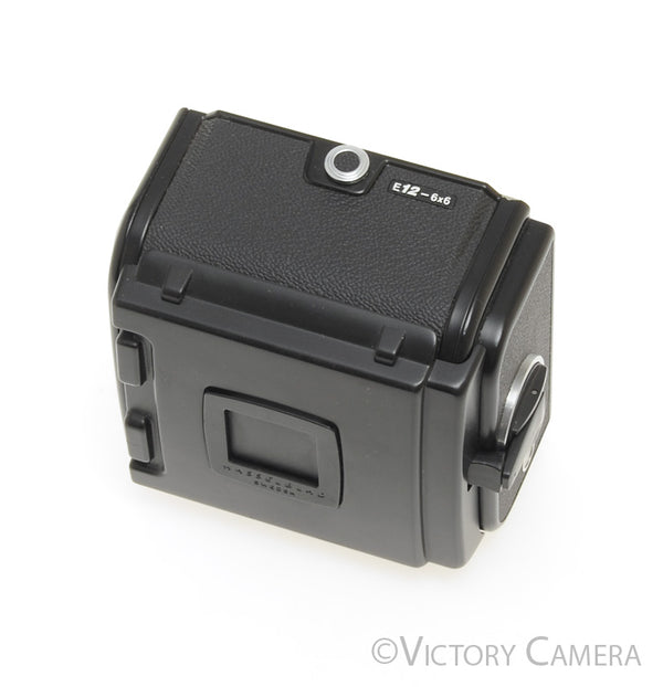 Hasselblad E12 (A12 Elec.) Black Film Back [EXC-]