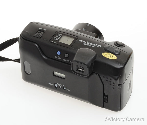 Olympus Infinity Zoom 200 QZ 38-80mm Lens 35mm Point and Shoot Film Ca