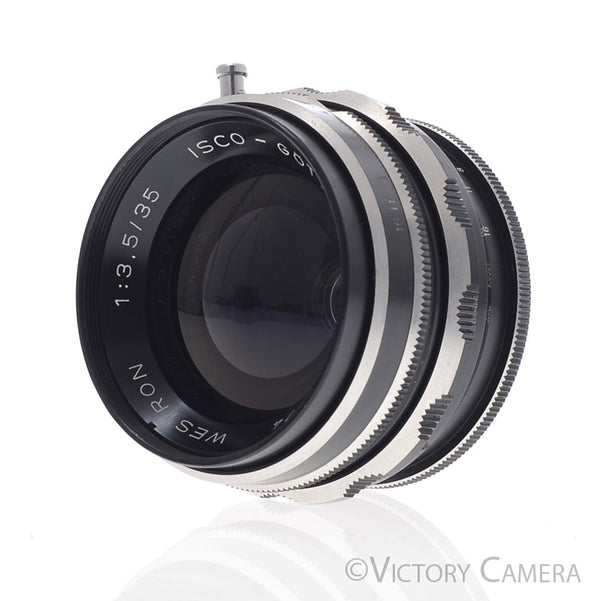 ISCO？　BEROLINA 35mm f3.5 m42マウント Isco-Gottingen 35mm f3.5 Westron Wide Angle Lens for Pentax M42 [EXC]