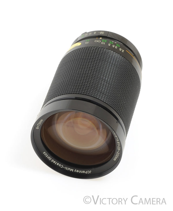 JCPenney Multi-Coated 28-200mm f3.8-5.6 Zoom Lens for Minolta [EXC+]
