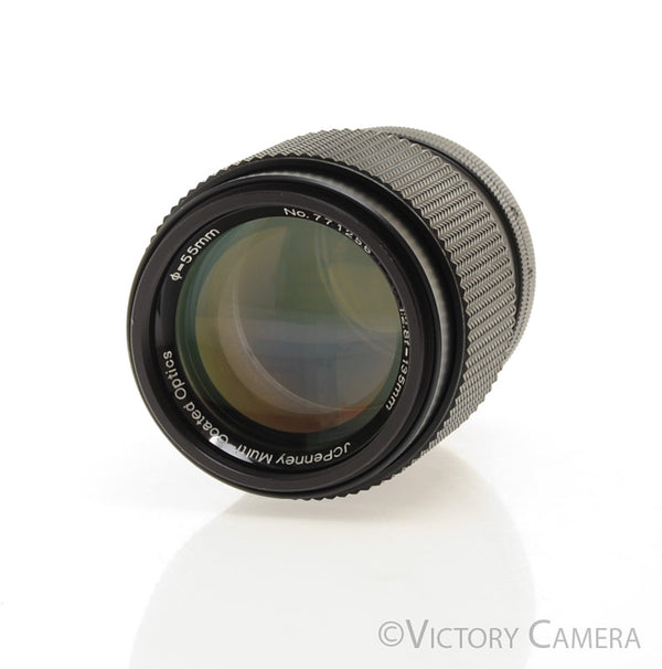 JCPenny 135mm f2.8 Telephoto Portrait Lens for Canon FD [EXC+]