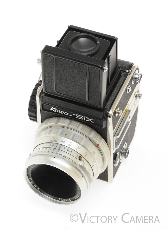 フィルムカメラ KOWA SIX MM 85mm KOWA SIX MM + 85/2.8 フィルムカメラ 中判 – にっしんカメラ