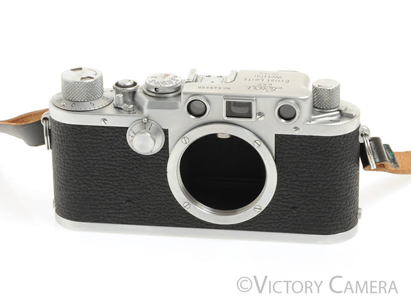 Leica IIIF Camera Color Dial Body -Good Working- [EXC-]