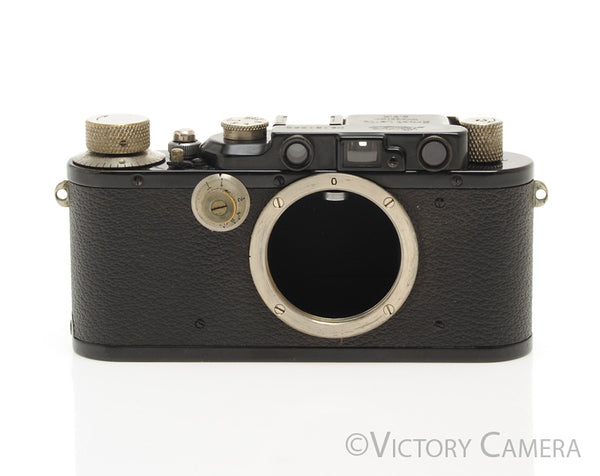 Leica iii Black 35mm Rangefinder Camera -Rare- [EXC]