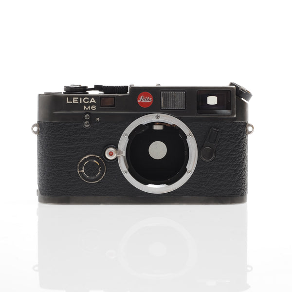 Leica M6 Classic Black 35mm Rangefinder Camera Body -CLA'd- [EXC-]