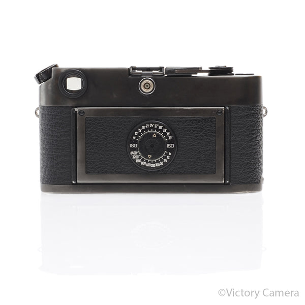 Leica M6 Classic Black 35mm Rangefinder Camera Body -CLA'd- [EXC-]