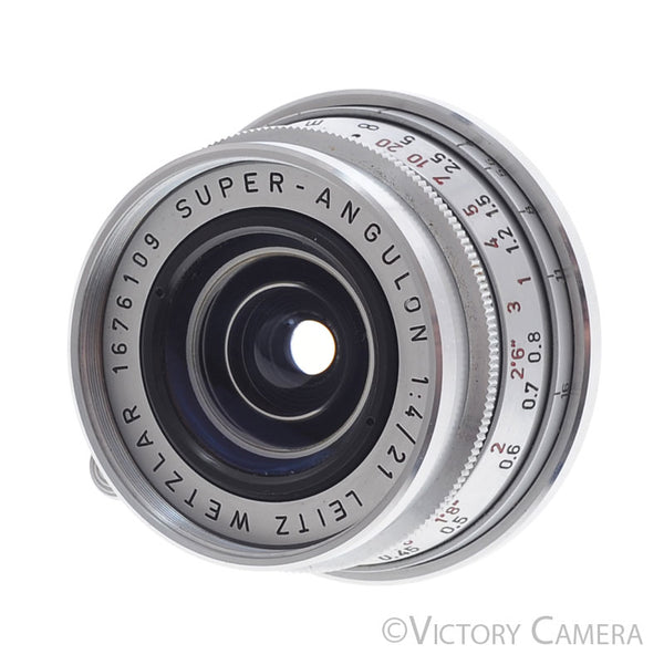 Leica Super-Angulon 21mm f4 Wide Angle M Mount Lens [EXC+]