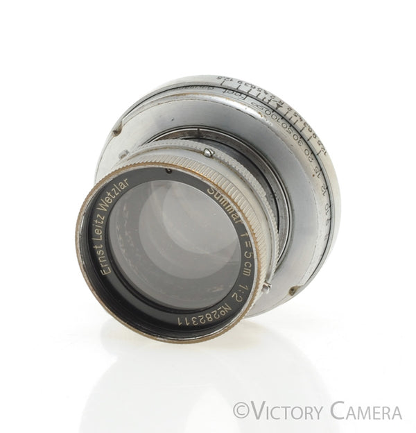 ★るー★ Leica ライカ Summar 5cm f2  L39 Leica Summar 5cm 50mm f2 LTM L39 Screw Mount Uncoated Lens [EXC]