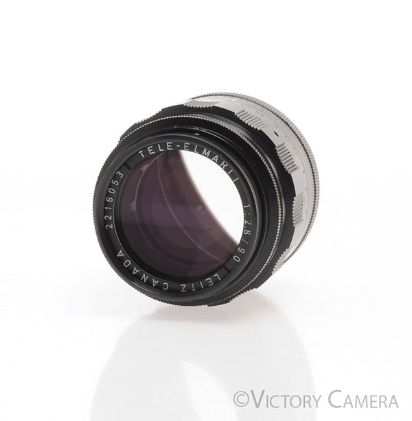 Leica 90mm f2.8 Tele-Elmarit Black 