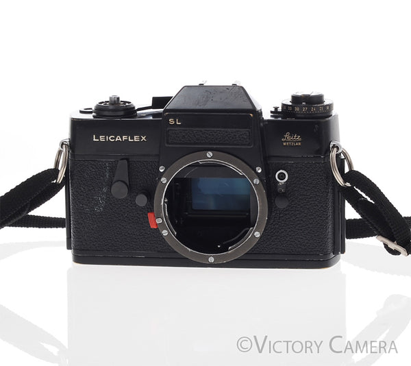 Leica Leicaflex SL Black 35mm SLR Camera Body -FOR PARTS ONLY- [AS-IS]
