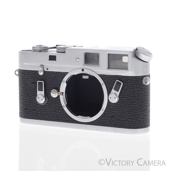 Leica M4 Classic Chrome 35mm Rangefinder Camera Body -YYE CLA- [EXC-]