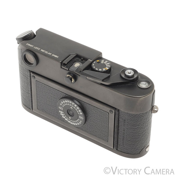 Leica M6 Classic Black 35mm Rangefinder Camera Body [EXC]
