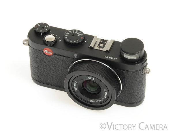 Leica X1 12.2MP Digital Point & Shoot Camera w/ 24mm f2.8 Elmarit Lens