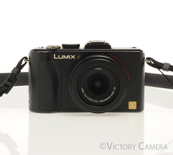 Panasonic Lumix DMC-LX5 10.1MP Digital Point & Shoot Camera [EXC]