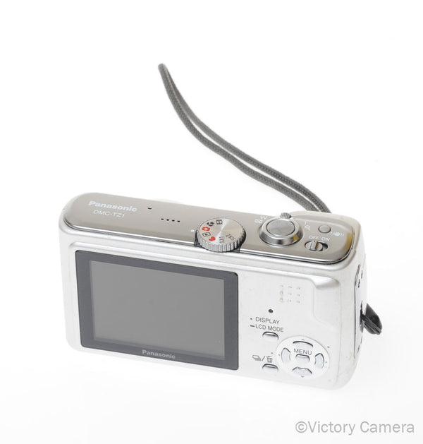 Panasonic Lumix DMC-TZ1 5.0MP Silver Digital Point and Shoot Camera [E
