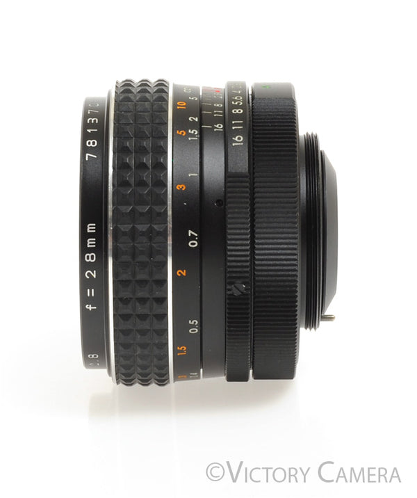 Makinon 28mm f2.8 Multi-Coated Grand Angle Monture Canon FD - Photo, audio & vidéo
