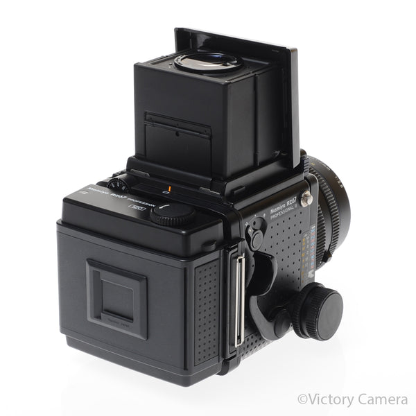 Mamiya RZ67 Pro II 6x7 Camera w/ WLF, 110mm f2.8 Prime Lens 120 [EXC+]
