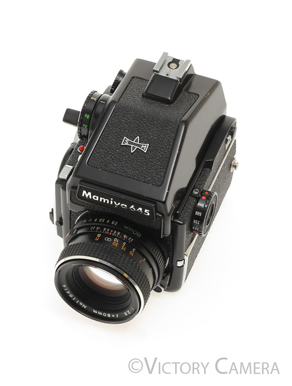 マミヤ Mamiya M645 1000S ＋ SECOR 80mm F2.8 Mamiya M645 1000s Medium Format film camera with 80mm f2.8