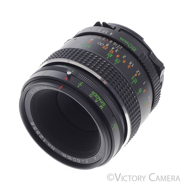 Mamiya Sekor Macro C 80mm f4 Lens For M645 Super Pro TL [EXC]