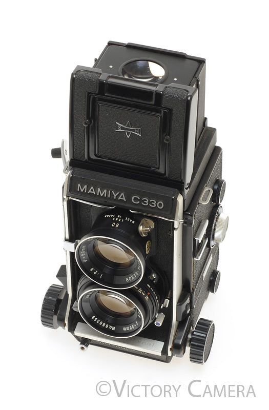 Mamiya C330 TLR 6x6 Camera w/ 80mm f2.8 Blue Dot Lens -New Seals- [EXC