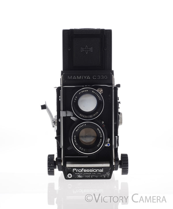 Mamiya C330 TLR 6x6 Camera w/ 80mm f2.8 Blue Dot Lens [EXC-]