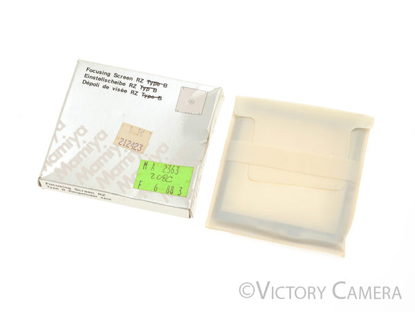 Mamiya RZ67 Type A Focusing Screen [EXC-]