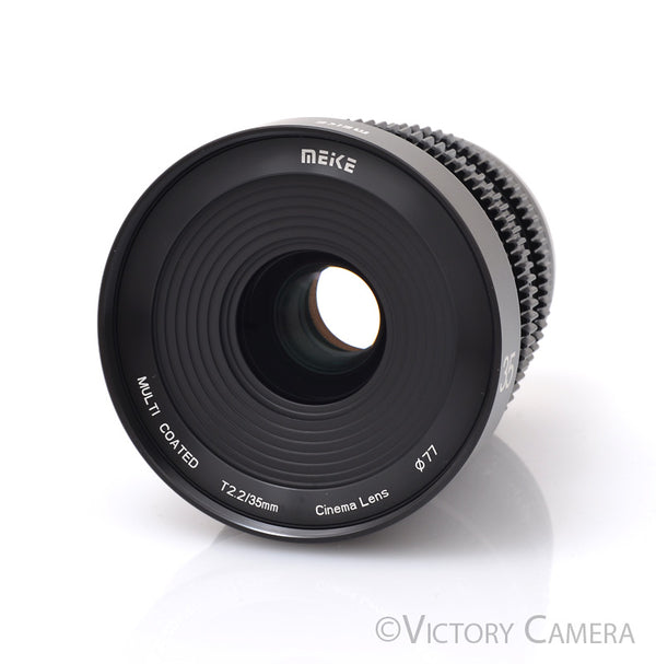 Meike 35mm T2.2　マイクロフォーサーズ #4349 Meike 35mm T2.2 Cinema Lens For MFT Mount Cameras [MINT-]