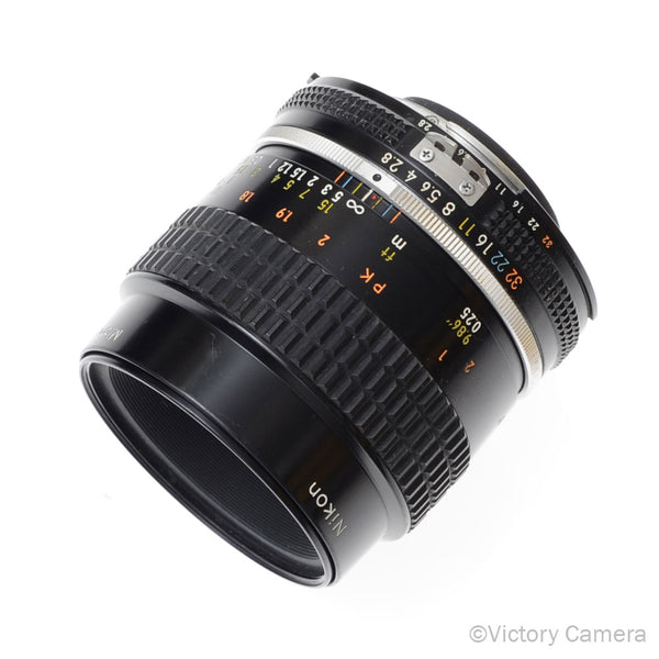 Nikon Micro-Nikkor 55mm f2.8 AI-s Man. Focus Lens -Smooth Focus- [EXC-