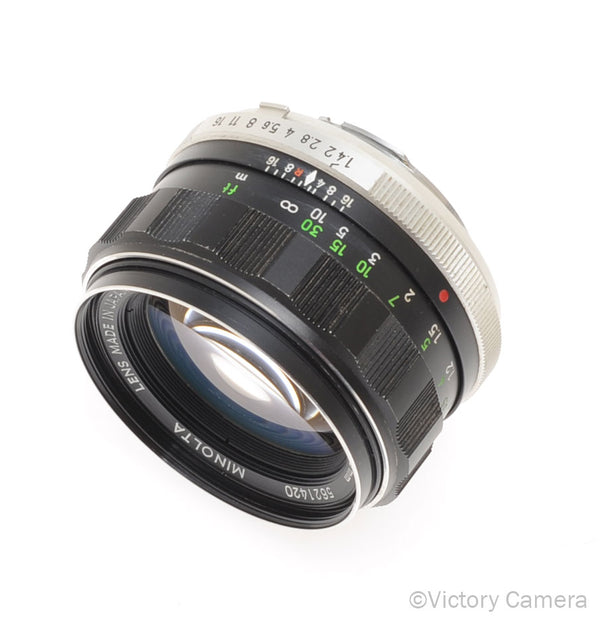 Minolta Rokkor-PF MC 58mm f1.4 Prime Lens [EXC]