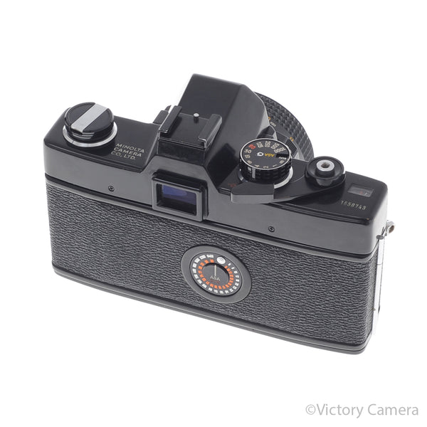 Minolta SRT101 SRT 101 Black 35mm Camera w/ 50mm f2 Lens [EXC]