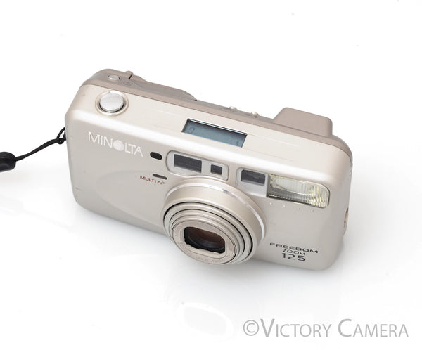 ⌘完動品！ 作例あり、電池付き！ MINOLTA FREEDOM 125⌘ Minolta Freedom Zoom 125 35mm Point & Shoot Film Camera 37.5-12mm Lens