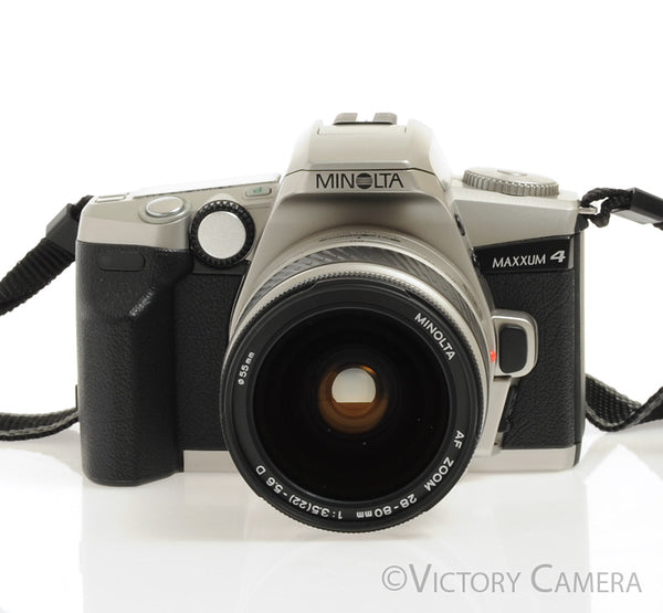 Minolta Maxxum 4 35mm Film SLR Camera w/ 35-80mm Zoom Lens [EXC+]