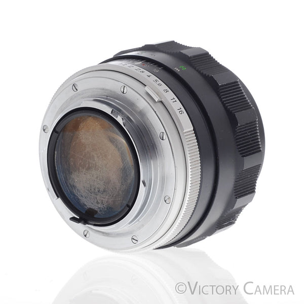 Minolta MC Rokkor-PG 58mm f1.2 FAST Prime Lens -Declicked for Video- [