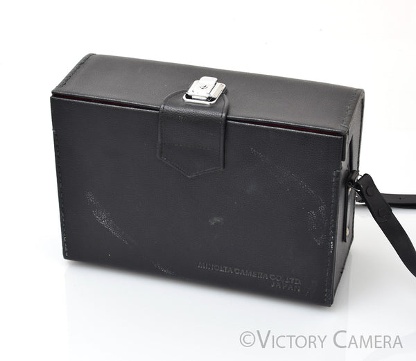 Minolta Black SRT101 Hard Leather Bag Carrying Case [EXC-]