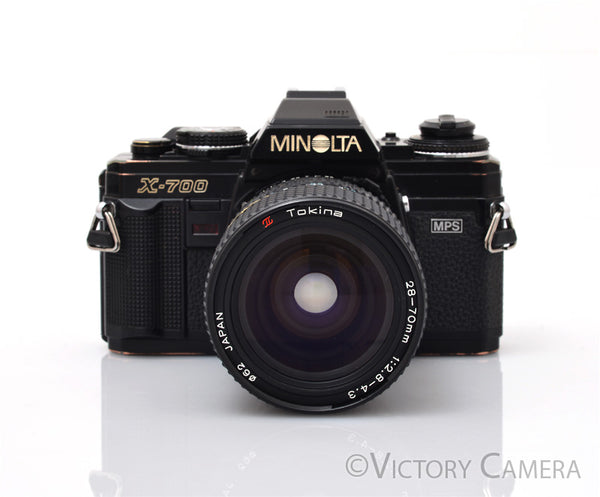 フィルムカメラ MINOLTA X-700 + MD ZOOM 28-70+FRASH280 MINOLTA X-700 + MD ZOOM 28-70+FRASH280