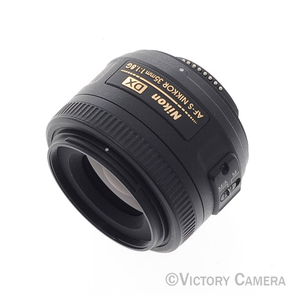 Nikon Nikkor AF-S 35mm f1.8 G DX Wide Angle Prime Lens [EXC+]