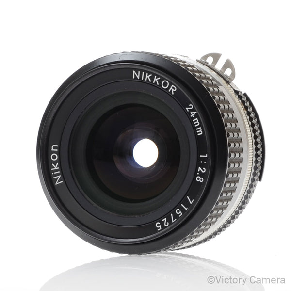 Nikon ニコン Ai-S NIKKOR 24mm F2.8 Nikon Nikkor 24mm f2.8 AI-S Wide Angle Lens [GOOD]
