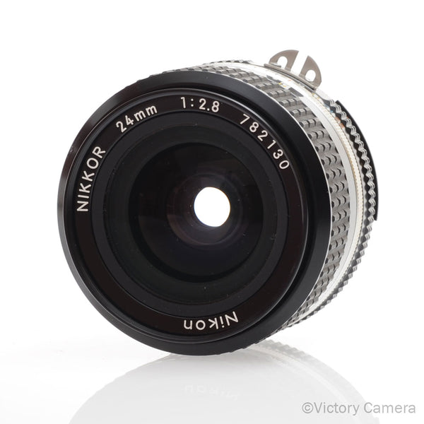 美品 Nikon ニコン NIKKOR Ai-S 24mm F2.8 Nikon Nikkor 24mm f2.8 AI-S Wide Angle Lens [EXC]