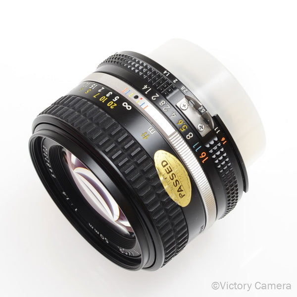 Nikon Nikkor 50mm f1.4 AI-S Manual Focus Prime Lens [EXC+]