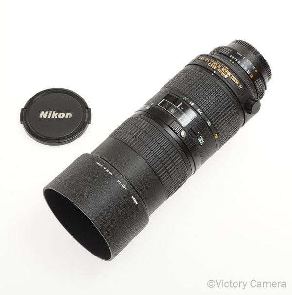 Nikon AF Micro-Nikkor 70-180mm 4.5-5.6 D ED Telephoto Zoom Lens [EXC+]
