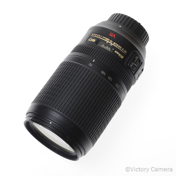 Nikon Nikkor AF-S 70-300mm f4.5-5.6 G ED VR Telephoto Zoom Lens [EXC]