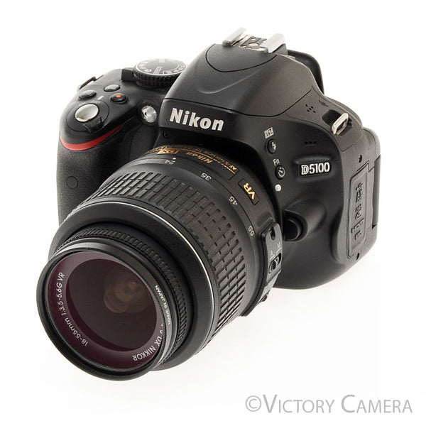 Nikon D5100 16.2MP DSLR w/ 18-55mm Zoom Lens -~2600 Shots- [EXC+]