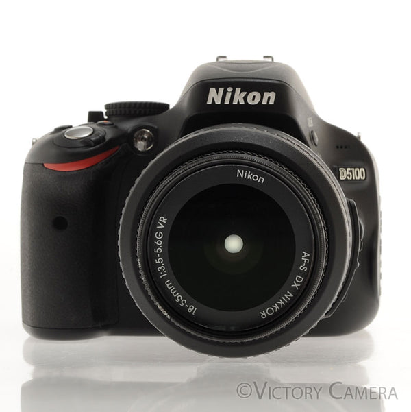 Nikon D5100 16.2MP DSLR w/ 18-55mm Zoom Lens -~2600 Shots- [EXC+]